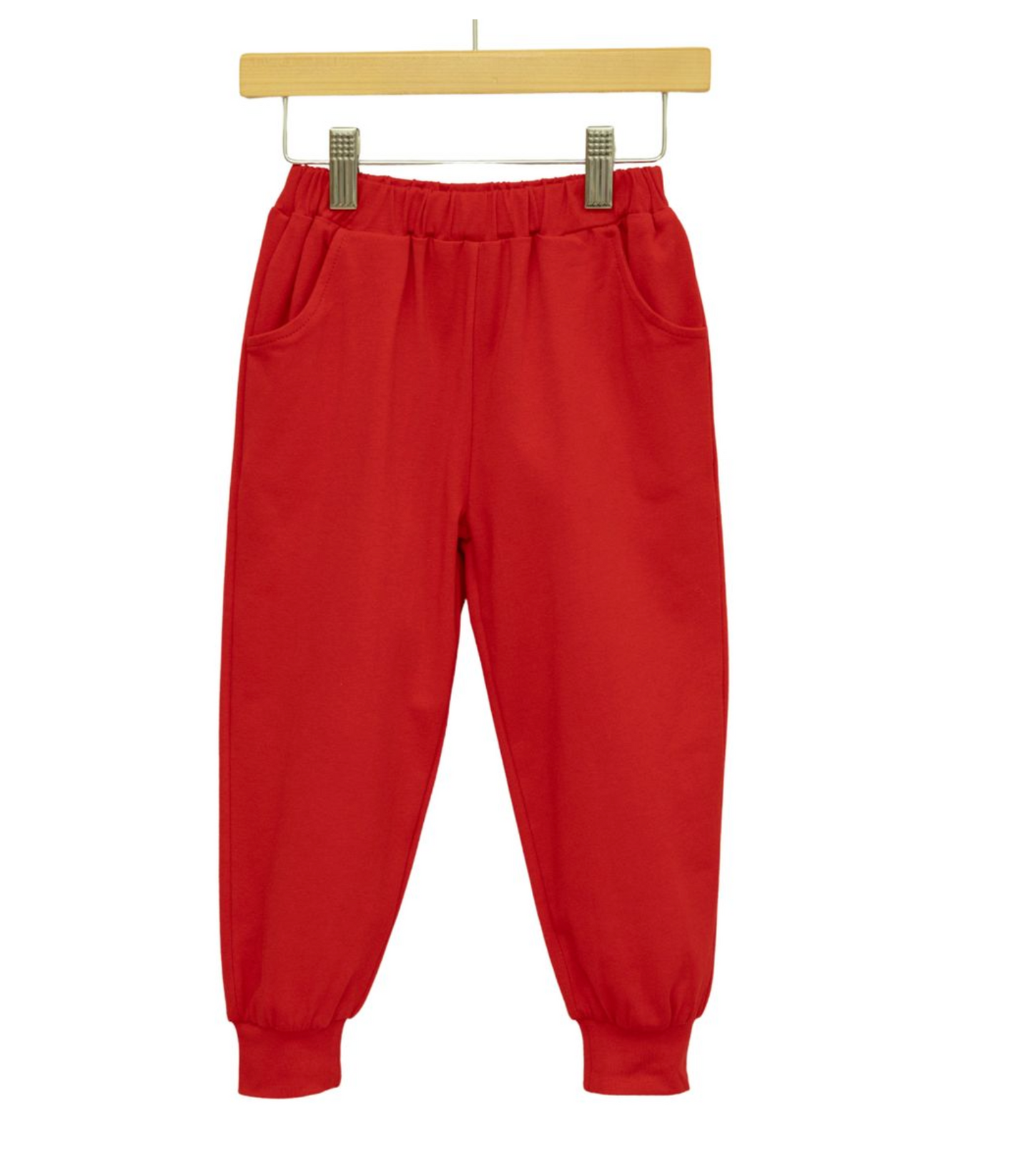 Trotter Street Red Joggers