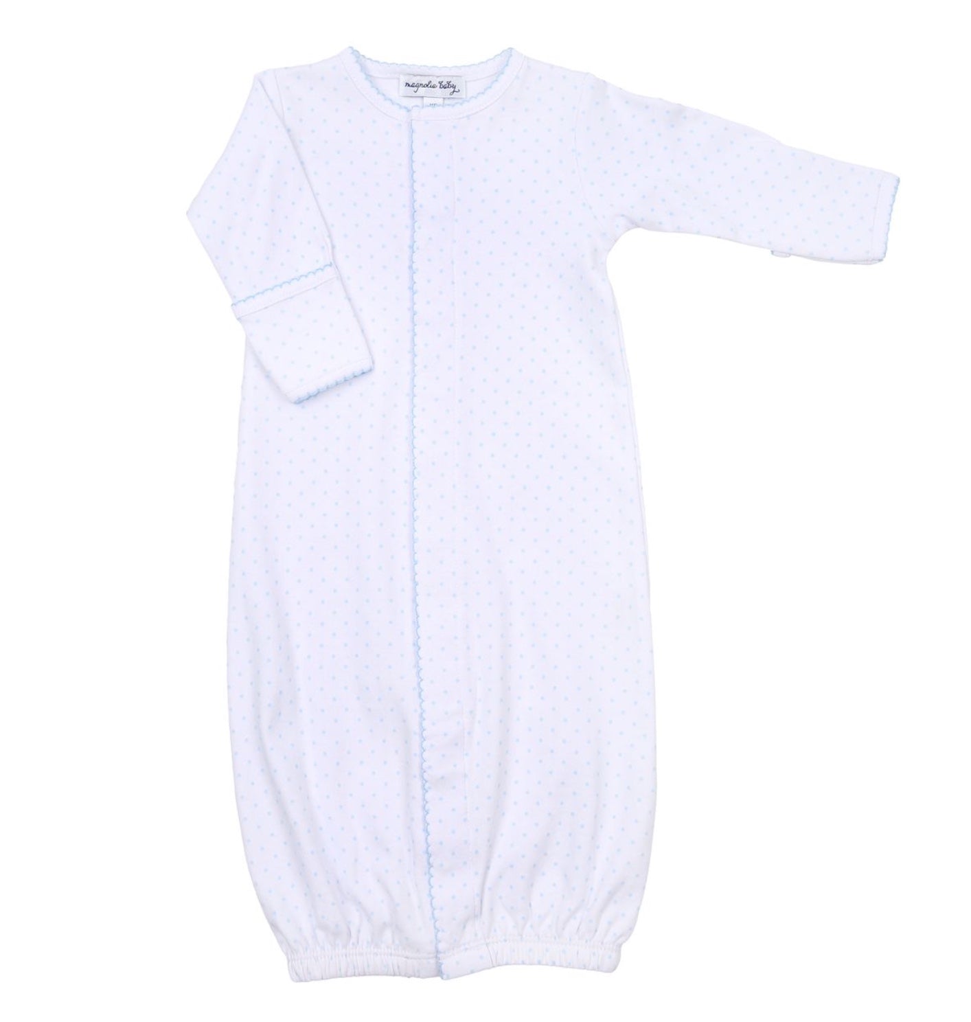 Bradley's Blue Dotted Converter Gown