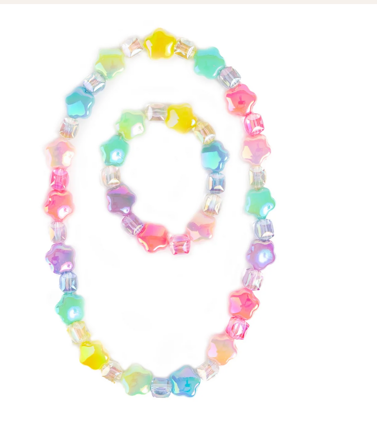 Wish Upon A Rainbow Necklace and Bracelet