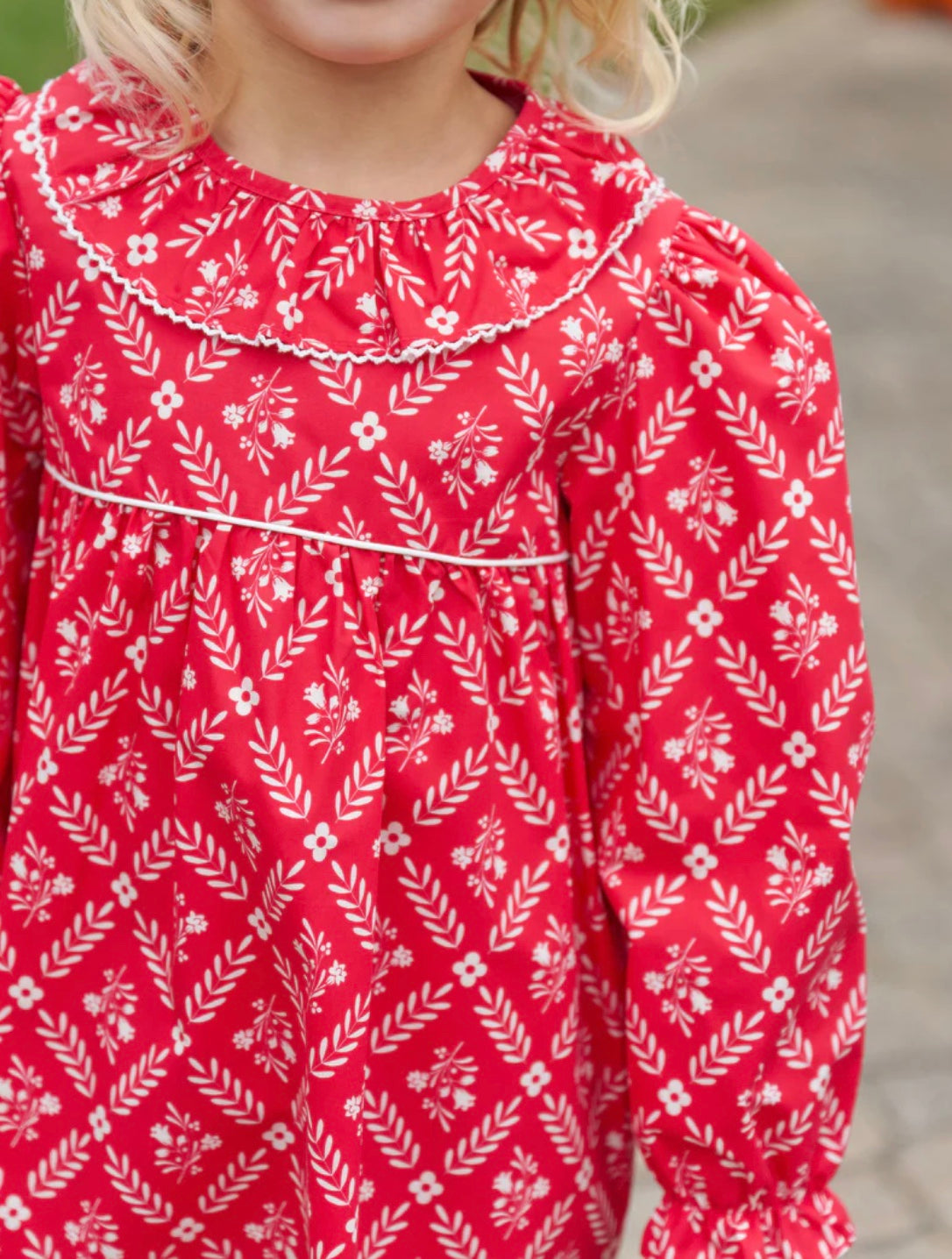 Ramona Ruffle Dress L/S