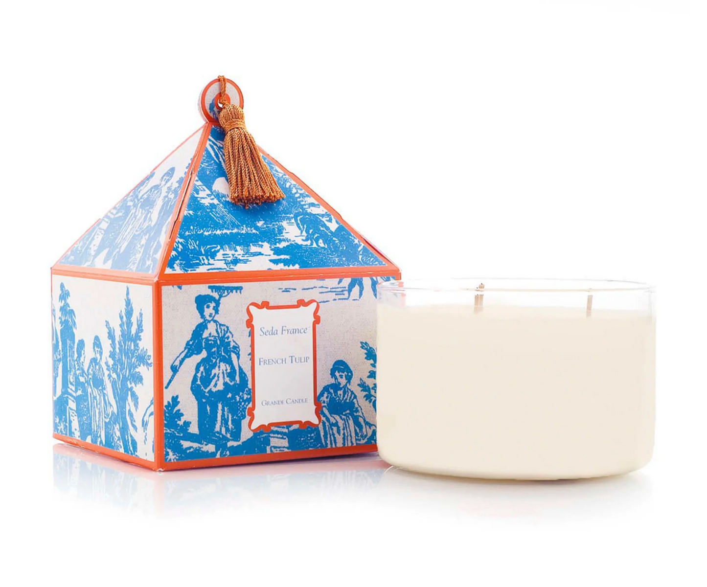 French Tulip Three Wick Candle