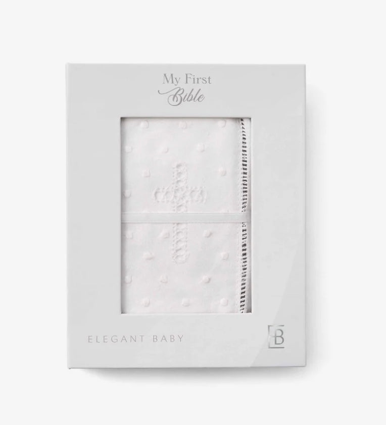 Elegant First Baby Bible