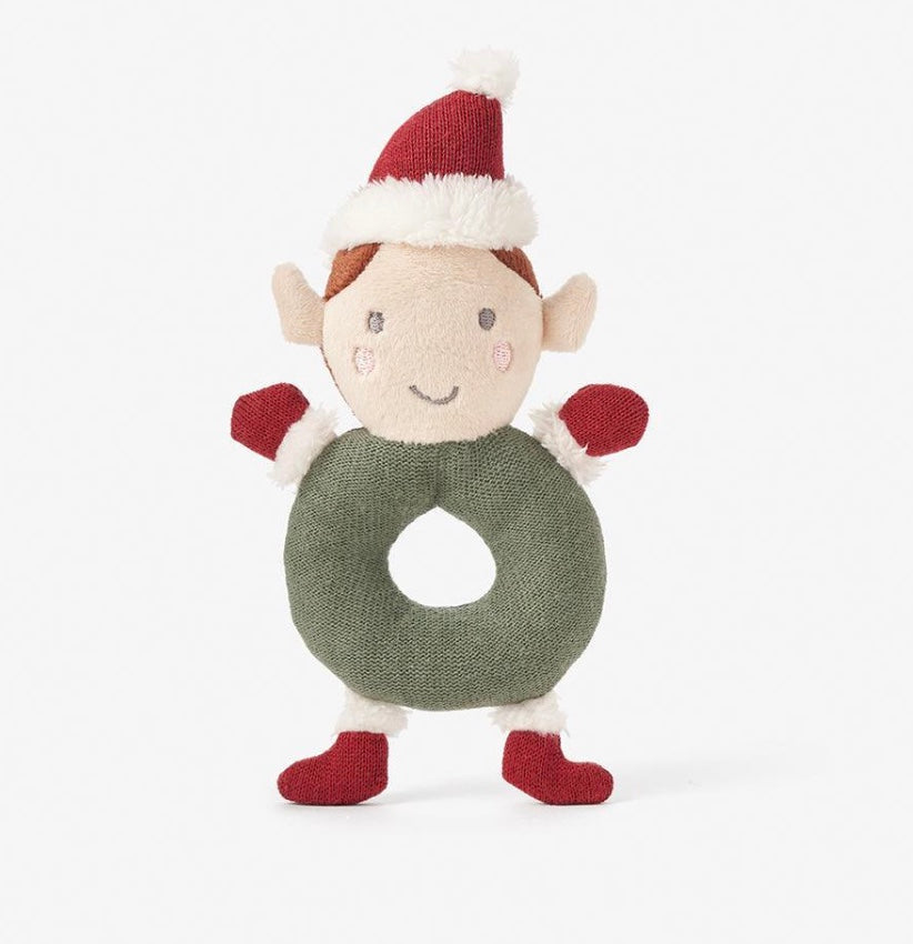 Elegant Baby Christmas Rattles