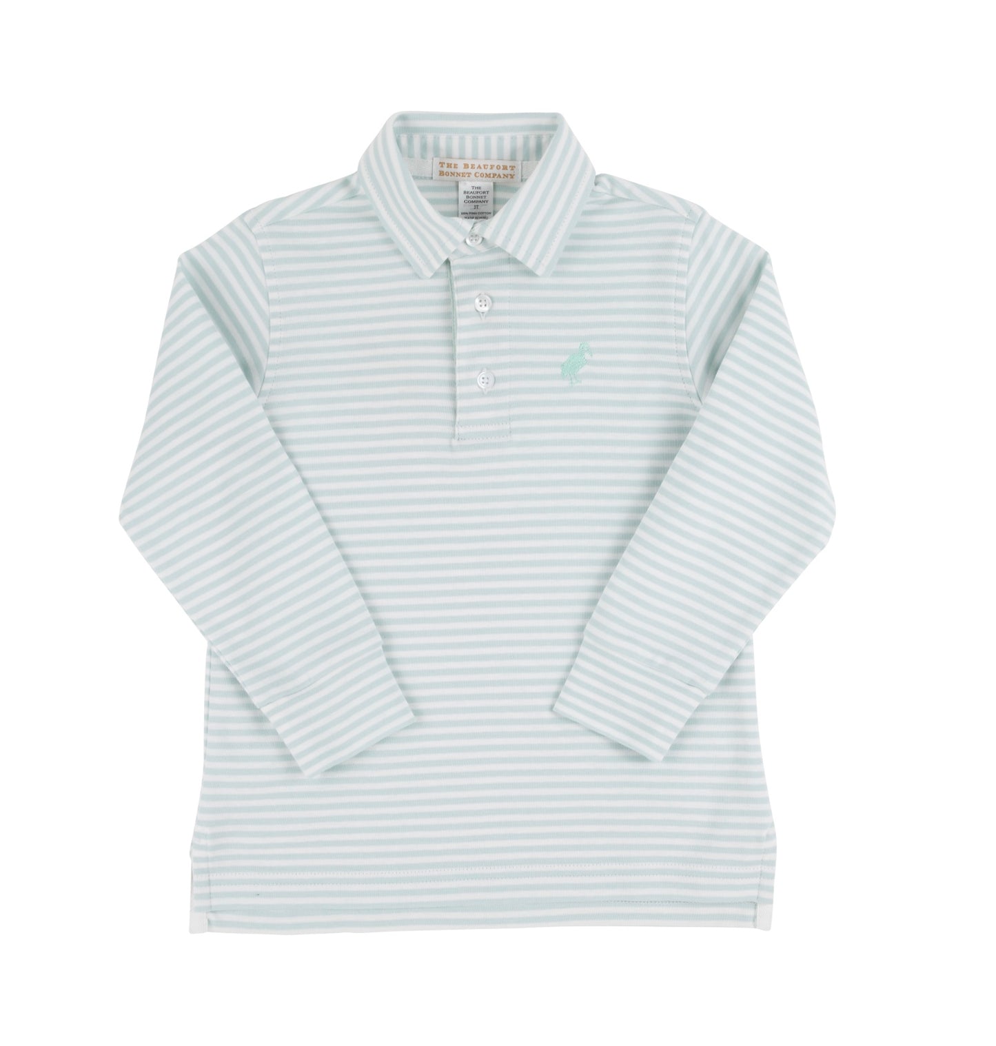 Prim & Proper Old Greenwich Stripe Polo