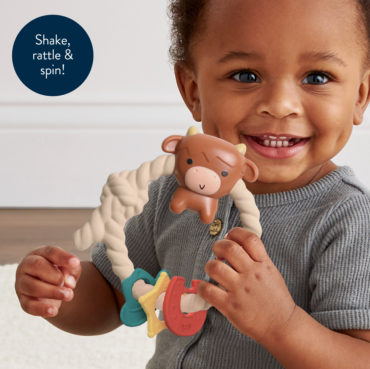 The Ritzy Cow Teether