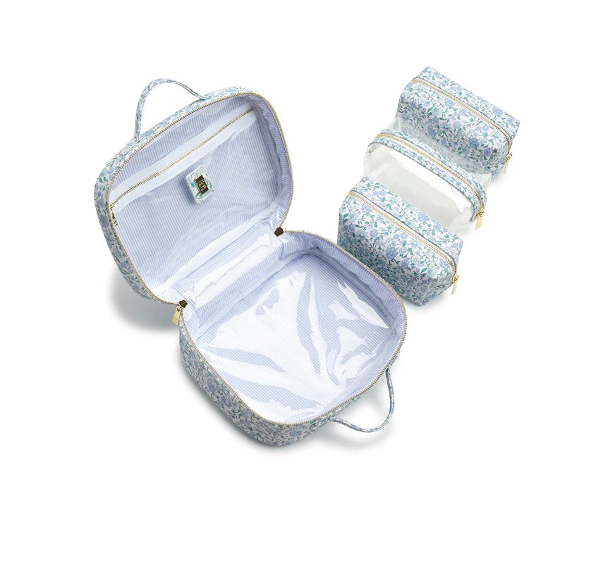 TRVL LUXE Cosmetic Toiletry Case - Hampton Floral