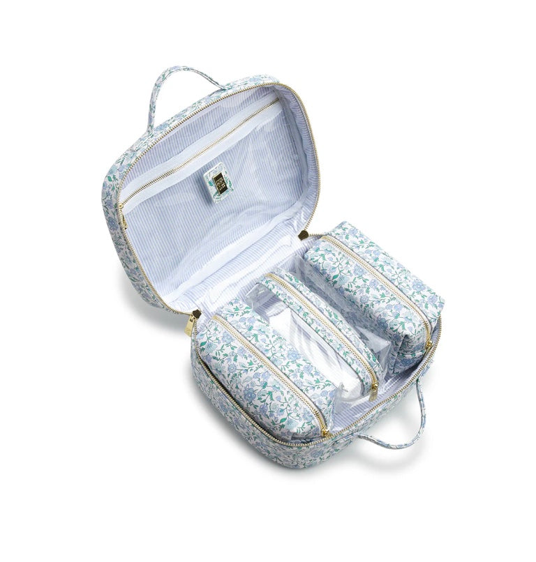 TRVL LUXE Cosmetic Toiletry Case - Hampton Floral