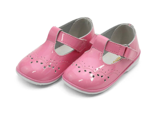 Birdie Shoe - Patent Malibu Pink