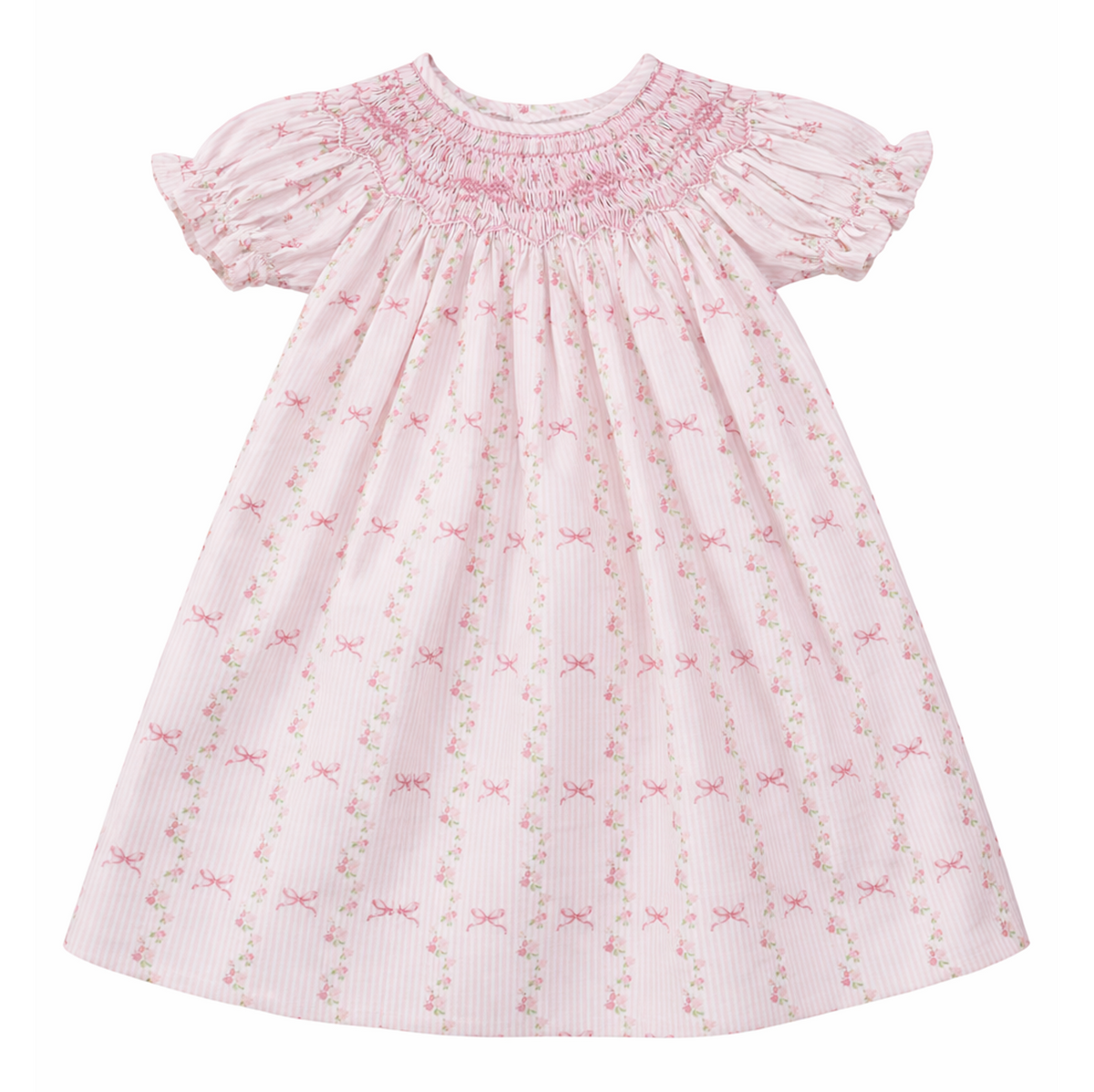 Brittney's Smocked Dress