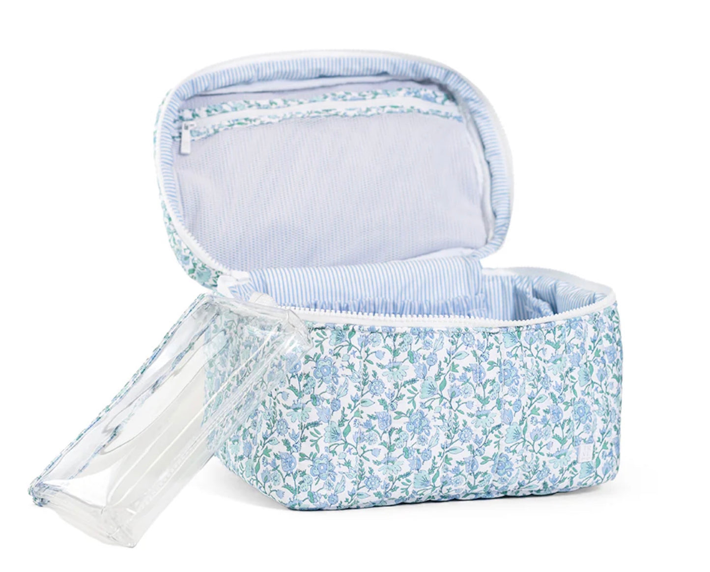 TRVL Quilted Train Case - Hampton Floral