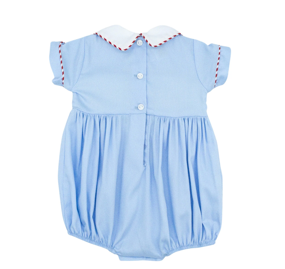 Smocked Wreath Boys Bubble