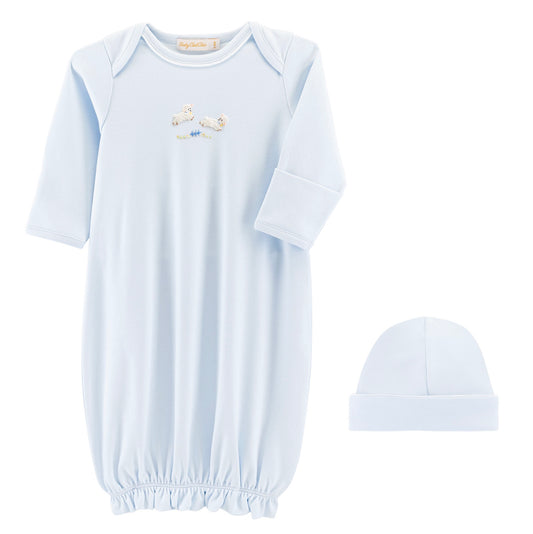 Blue Baby Sheep Gown