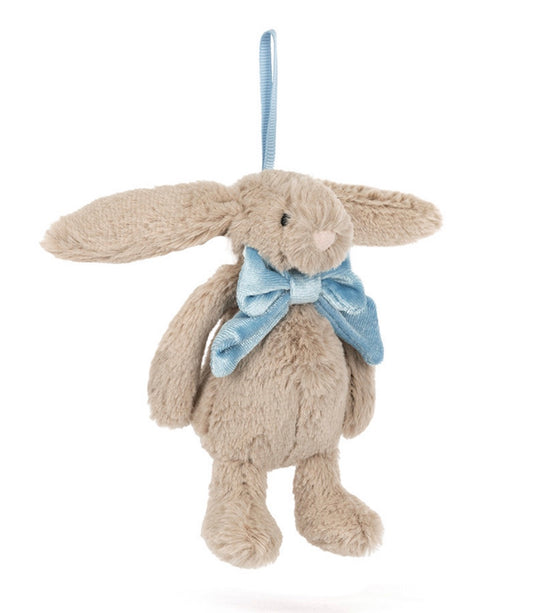 Bashful Beige Bunny Decoration
