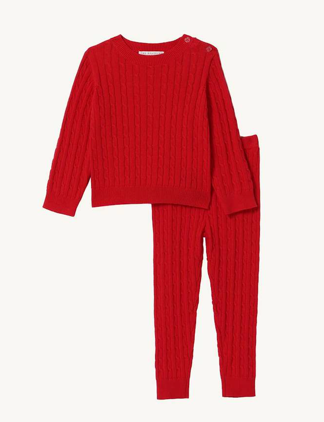 Crawford Cable Knit Set
