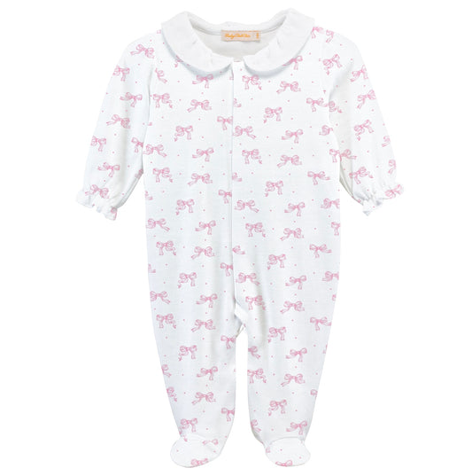Pretty Tiny Bows Footie