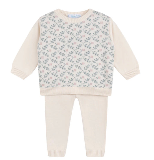 Feltman Floral Vine Jacquard Set