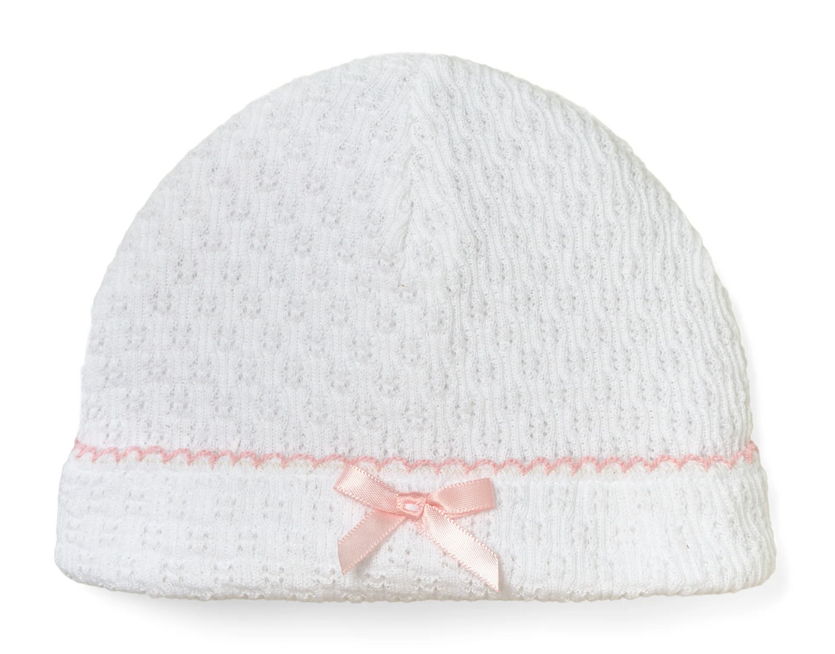 Paty Saylor Beanie White/Pink
