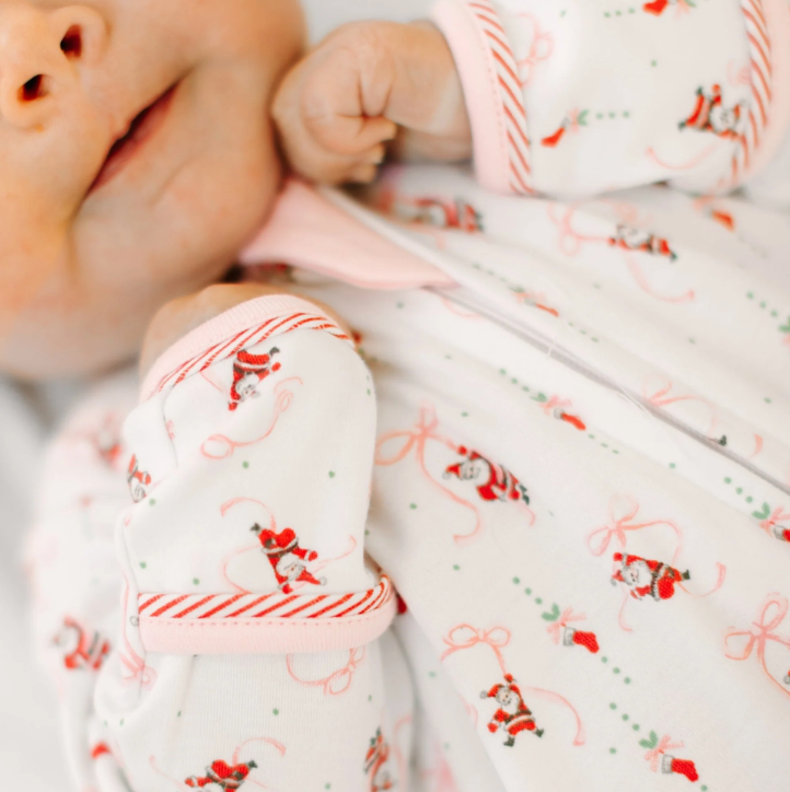 Jolly Ribbons Zip Footie