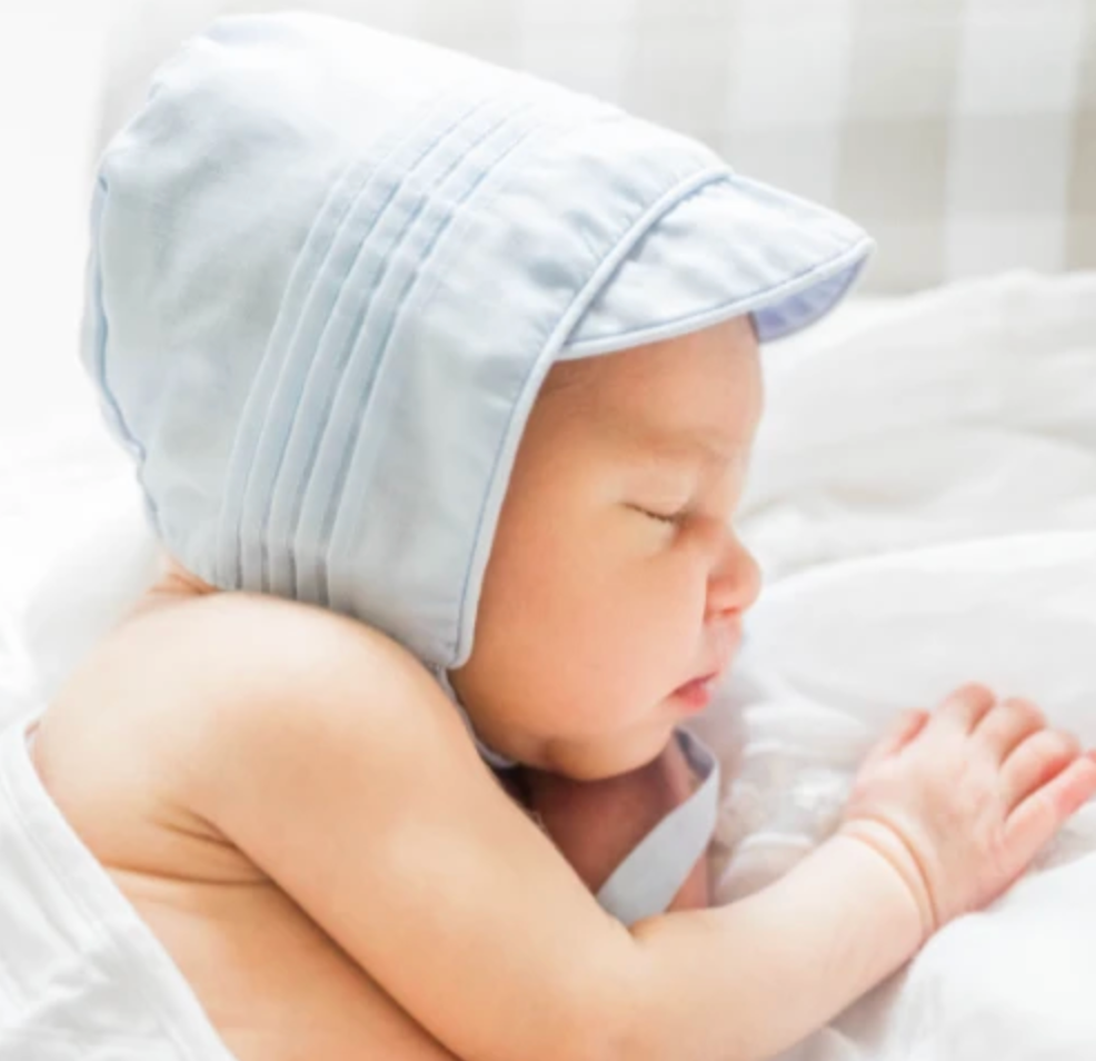 Boys Pintucked Bonnet