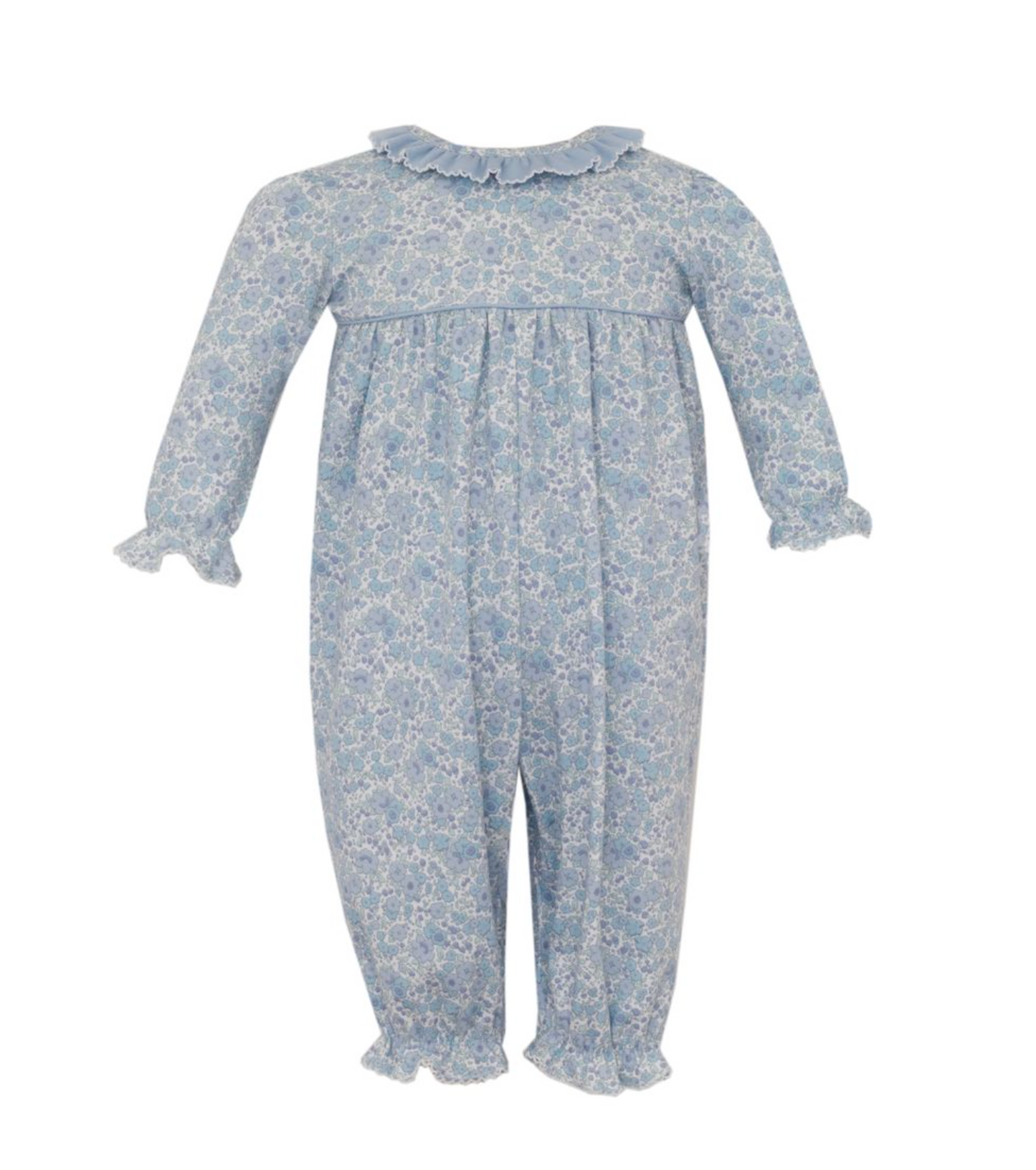 Joy's Blue Liberty Romper