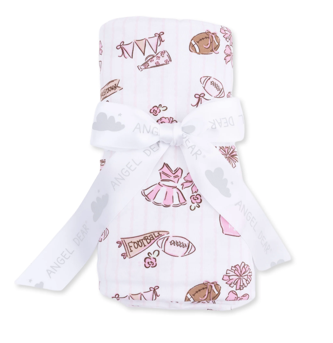 Football Cheer Nursery Swaddle