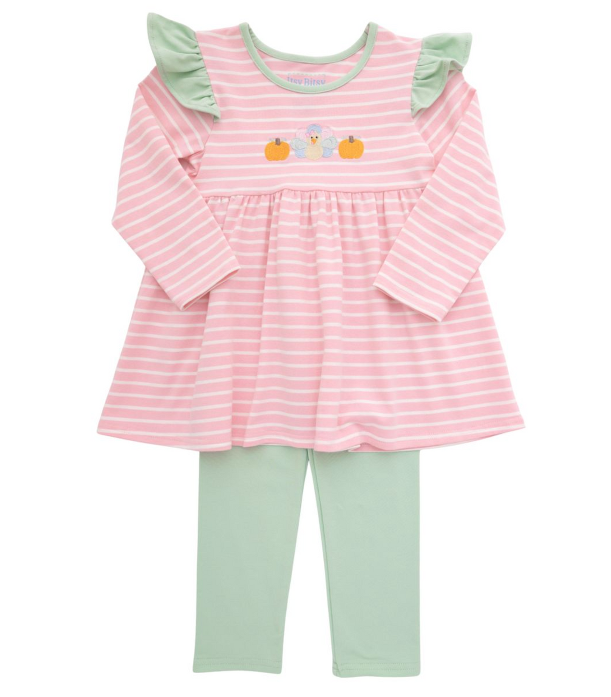 Turkey Ruffle Pant Set