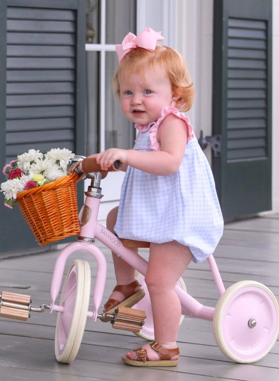 Meredith Blue Gingham Bubble