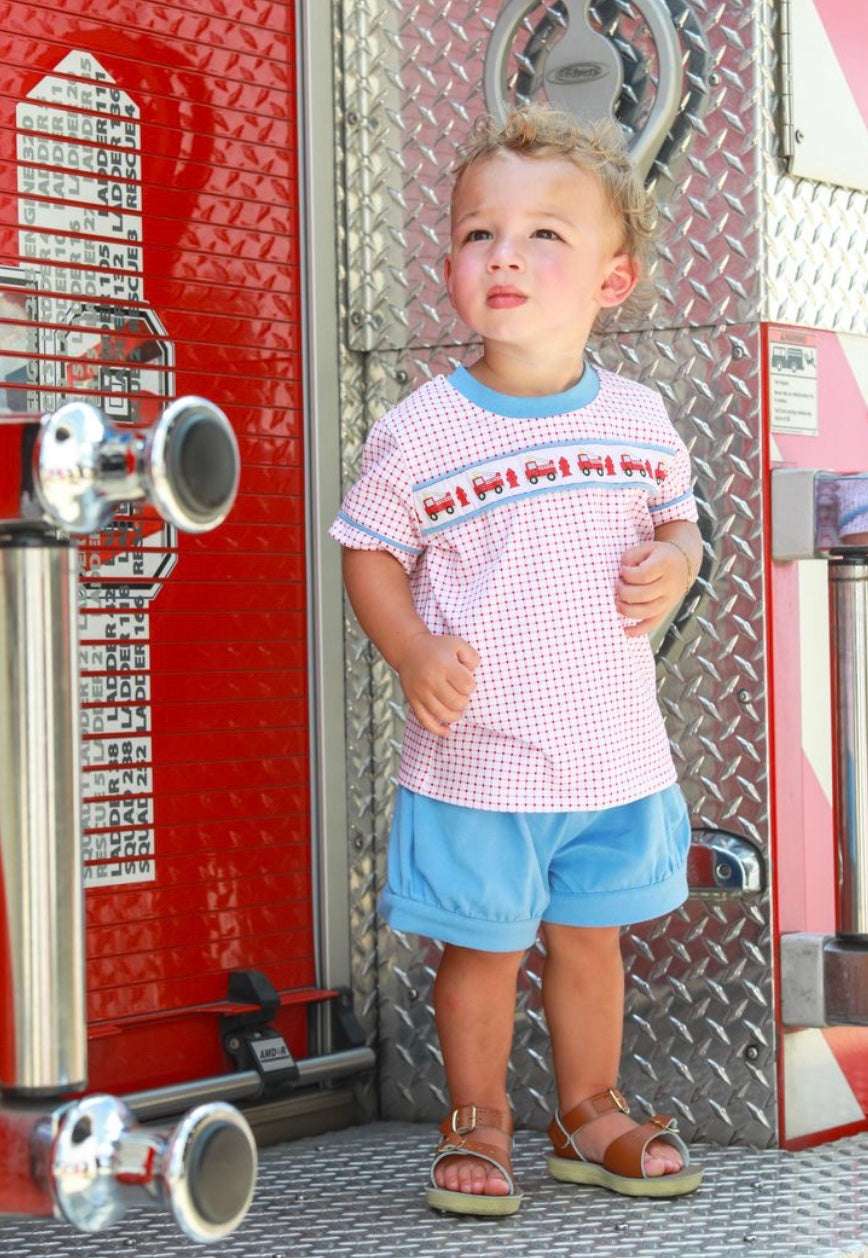 Sound the Alarm Shorts Set