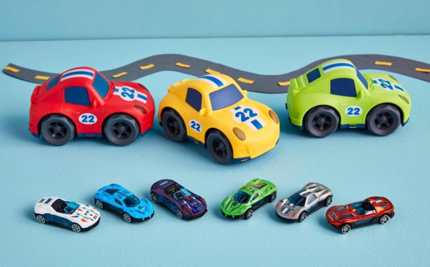 Yellow Toy Race Car