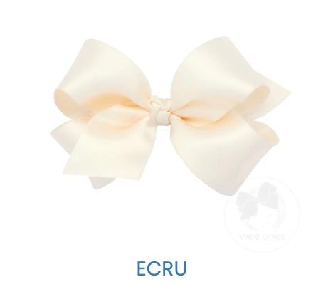 Med French Satin Bow