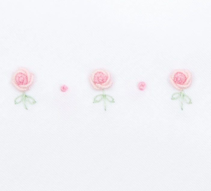 Garden Roses Receiving Blanket