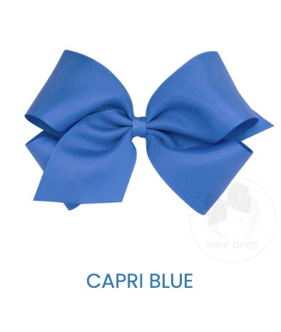 King Classic Grosgrain Hair Bow (plain wrap)