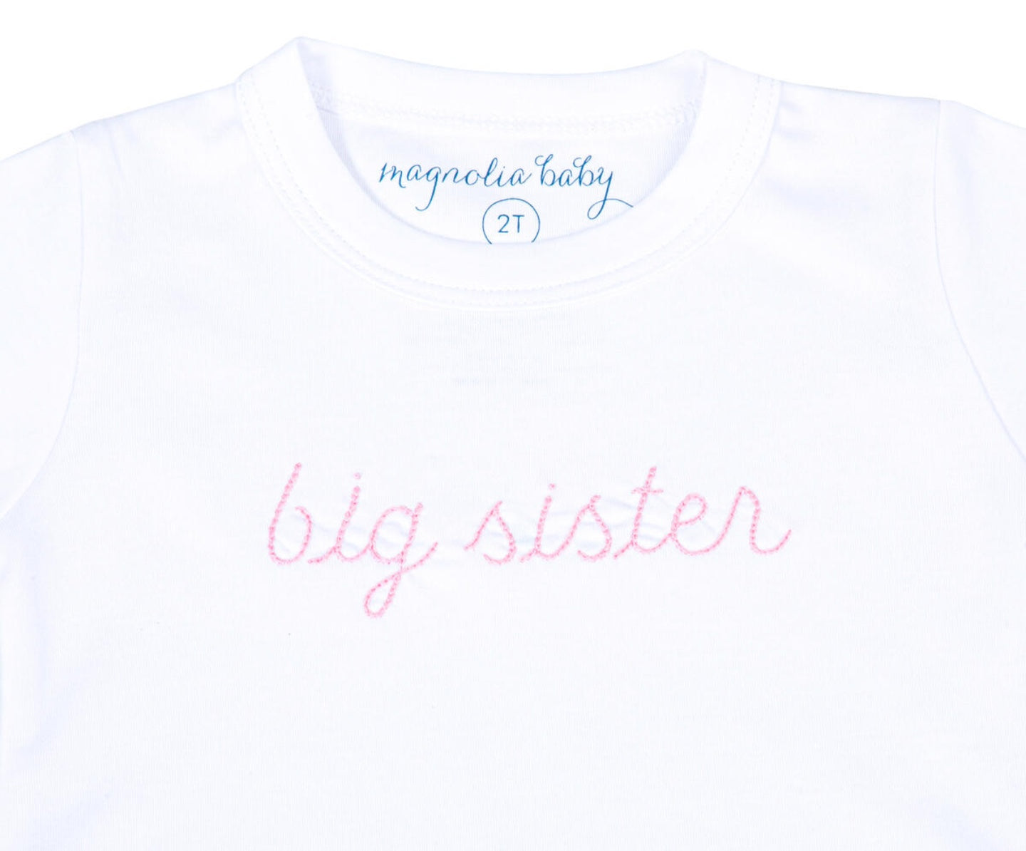 Big Sister Stitched Pajamas