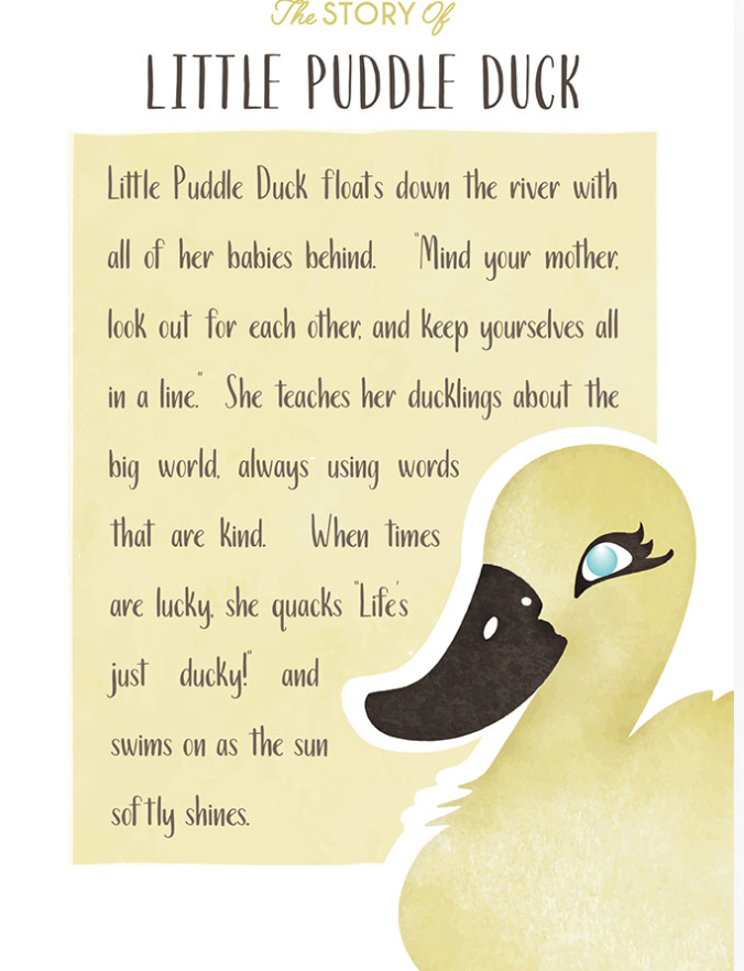 Just Ducky Pewter Spoon