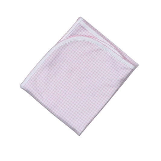 Shayla's Pink Gingham Blanket