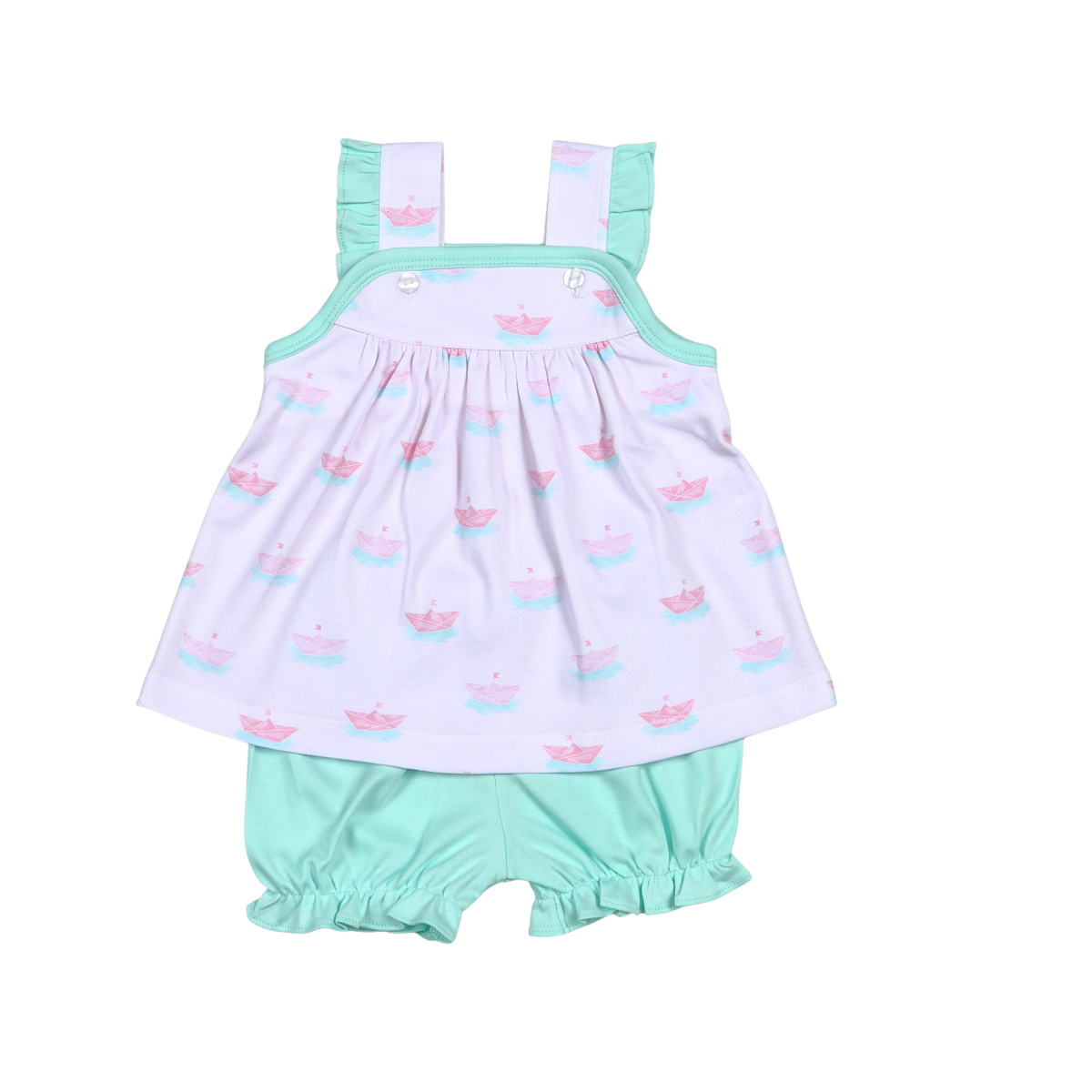 Tina's Paper Boat Bloomer Set