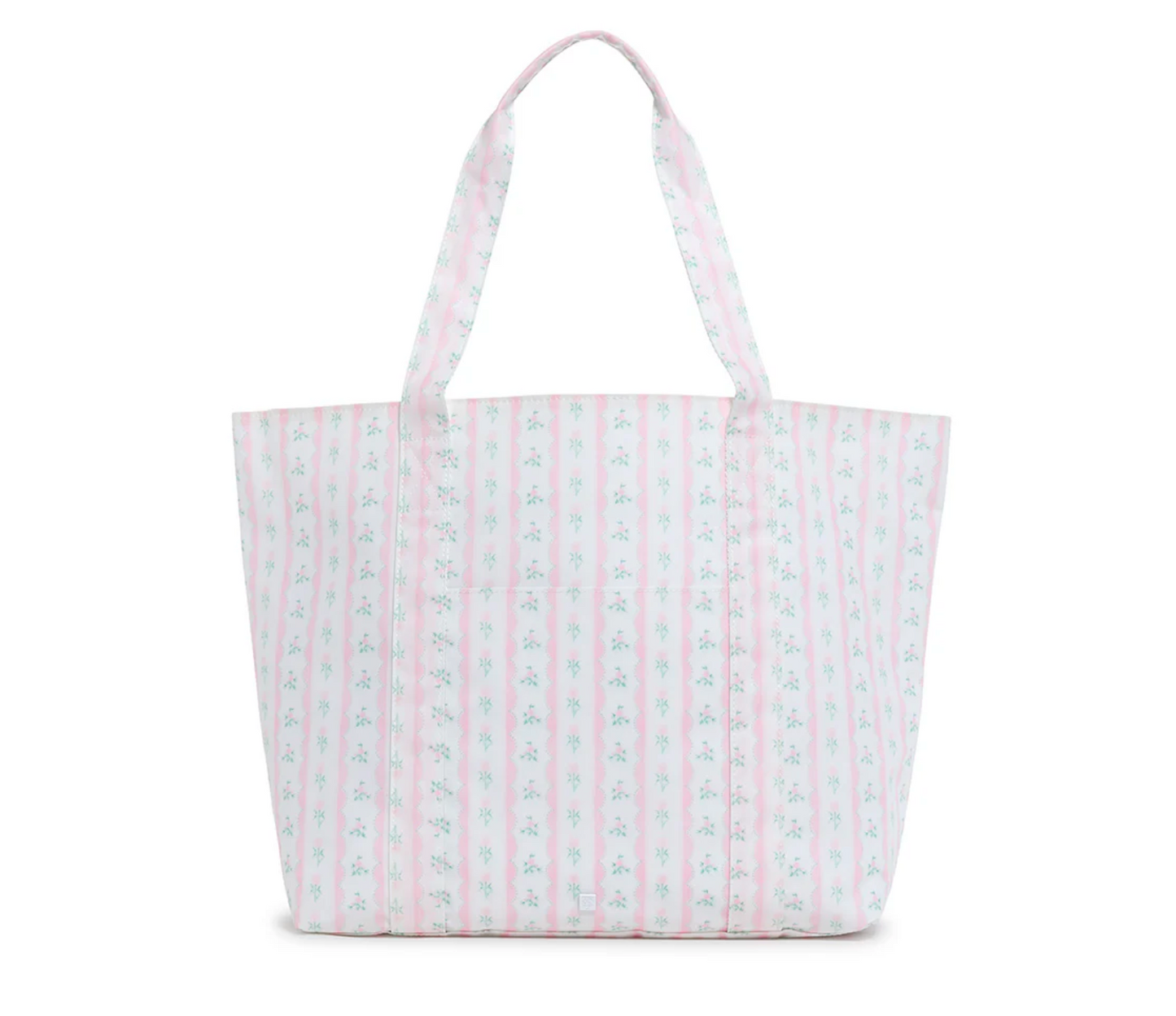 TRVL Jumbo Tote - Pink Ribbon Floral