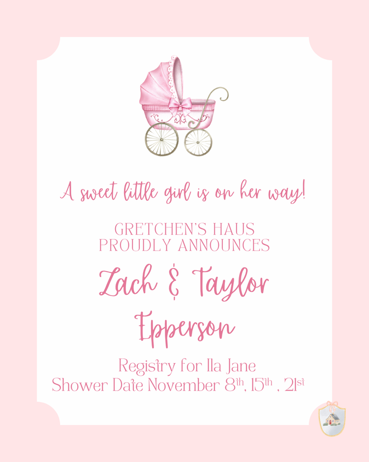 Taylor & Zach Epperson 11/8, 11/15, 11/21