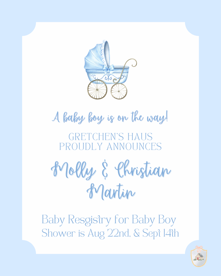 Molly & Christian Martin 8/22 & 9/14