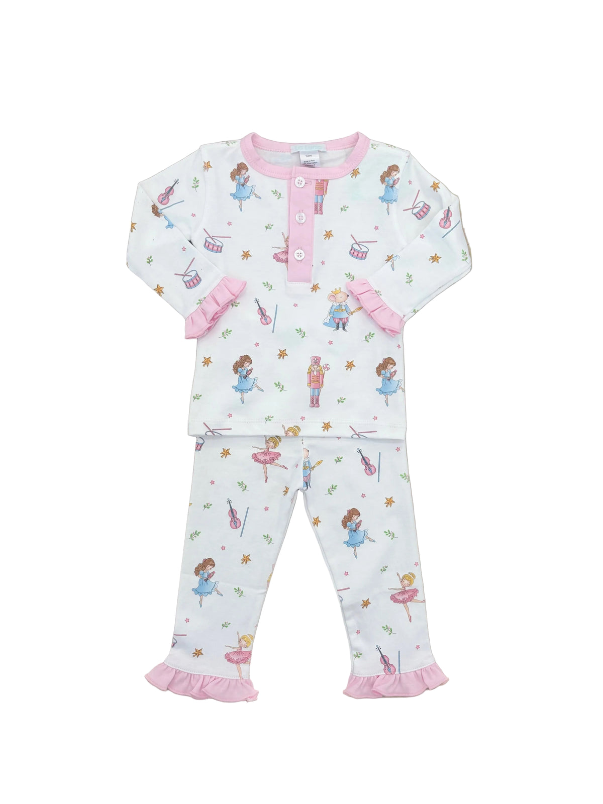 Pima Nutcracker Girl LS PJ's