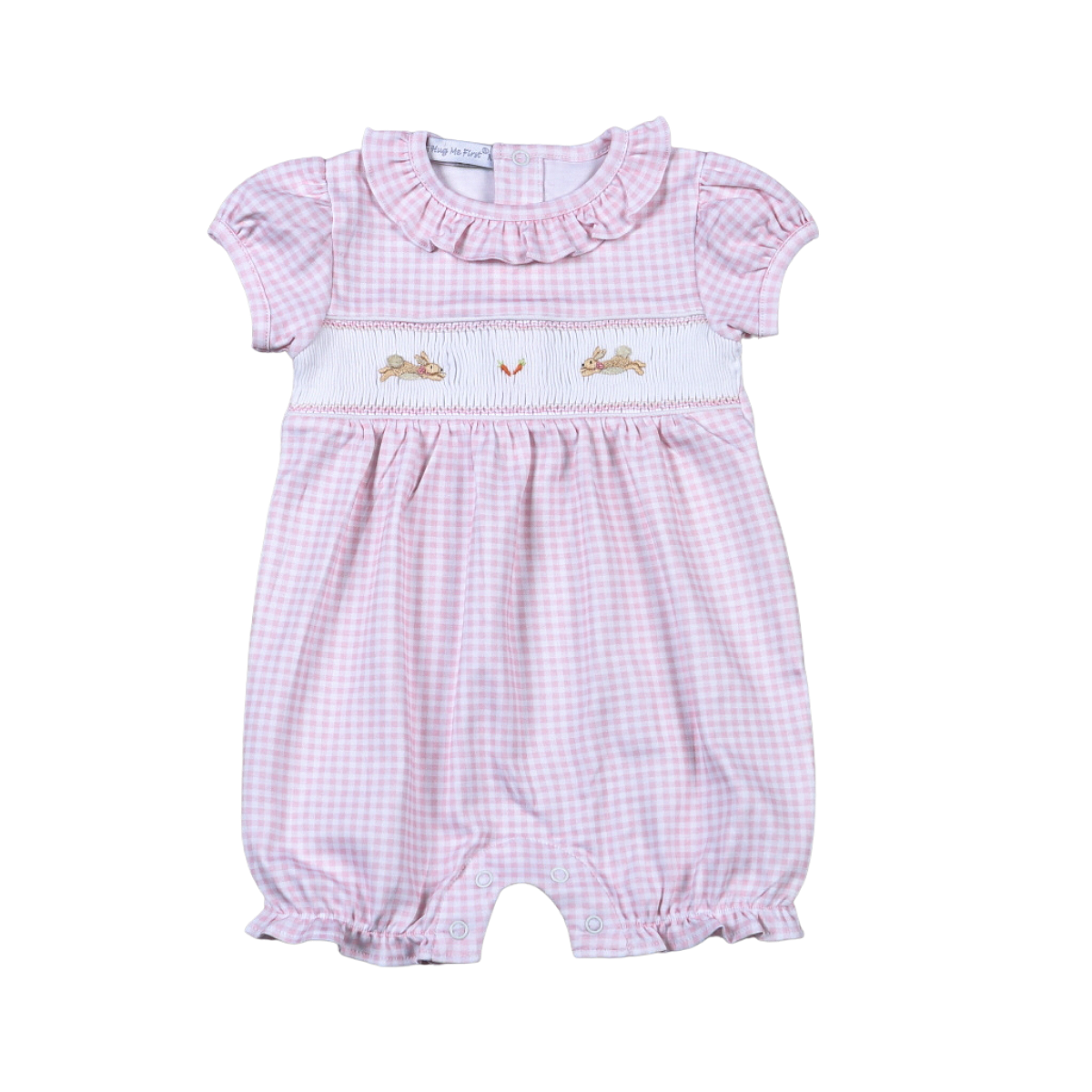 Patty's Pink Bunny Romper