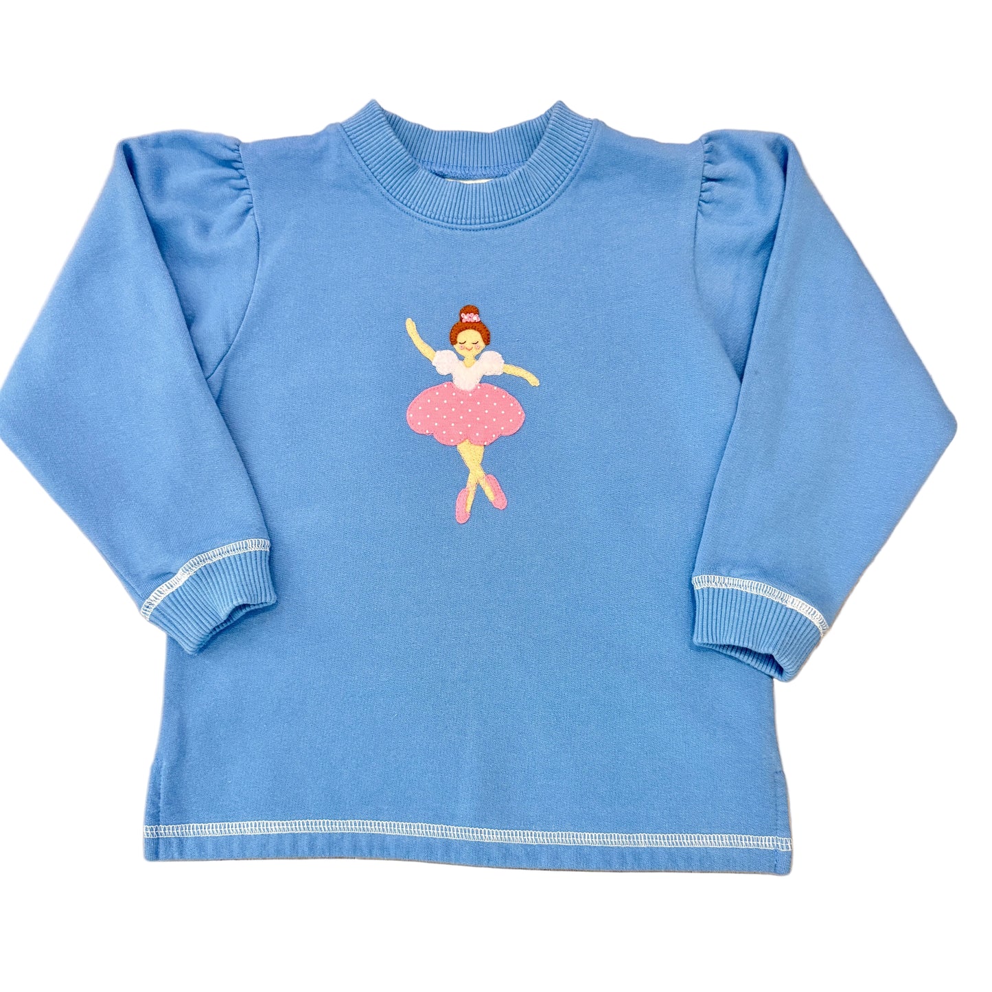 Ballerina Chambray Sweatshirt