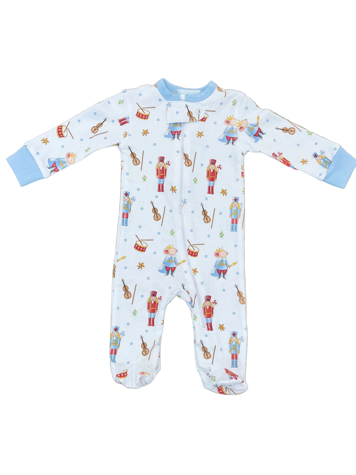 Pima Nutcracker Boy Footie