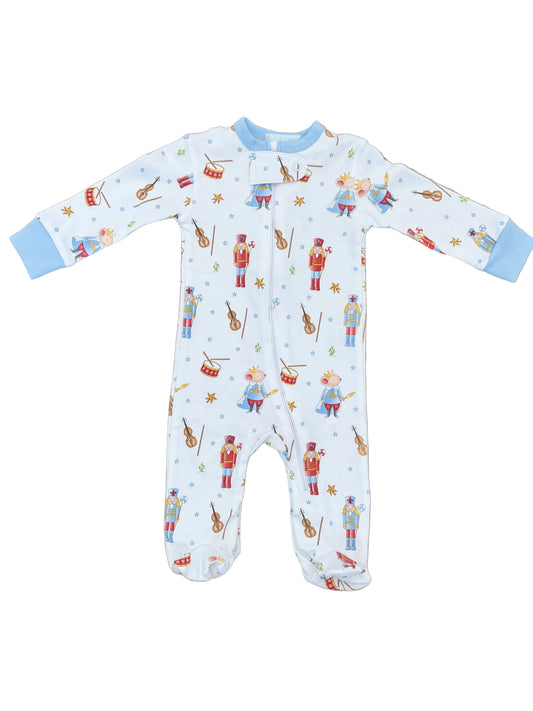 Pima Nutcracker Boy Footie