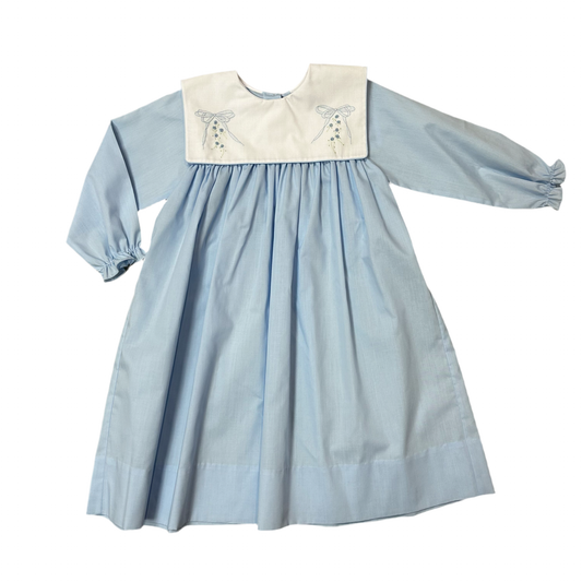 Brooklyn Blue Bow Dress