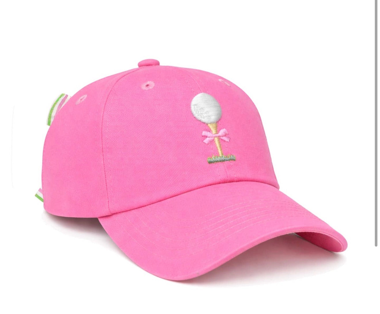 Tee Time Bow Hat