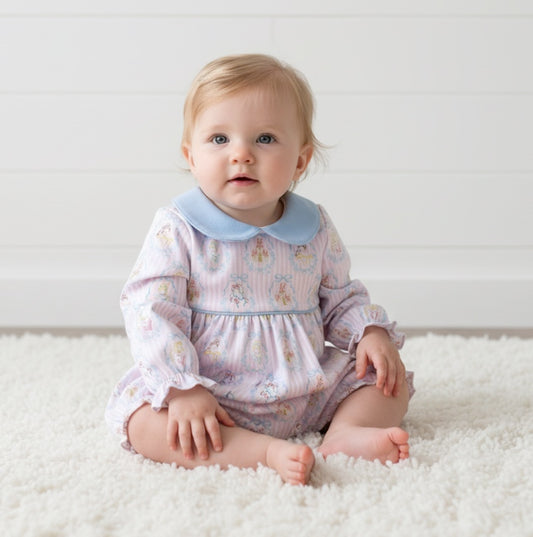 Royal Scalloped Collar Bubble