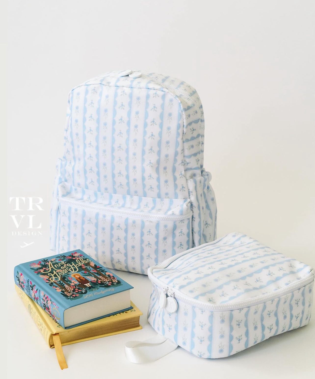 TRVL Blue Ribbon Floral Backpack