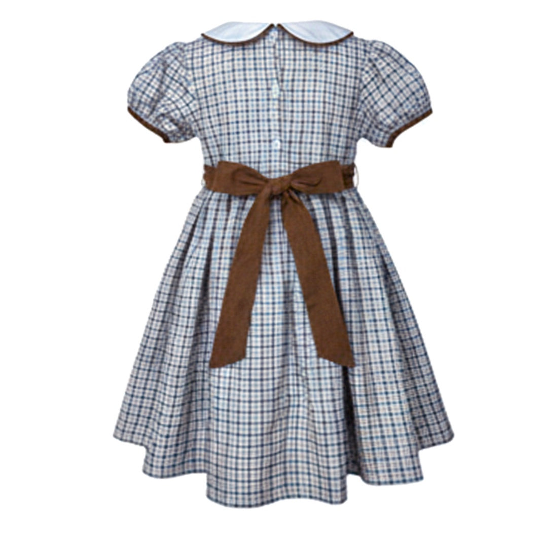 Nora's Plaid Sash Dress