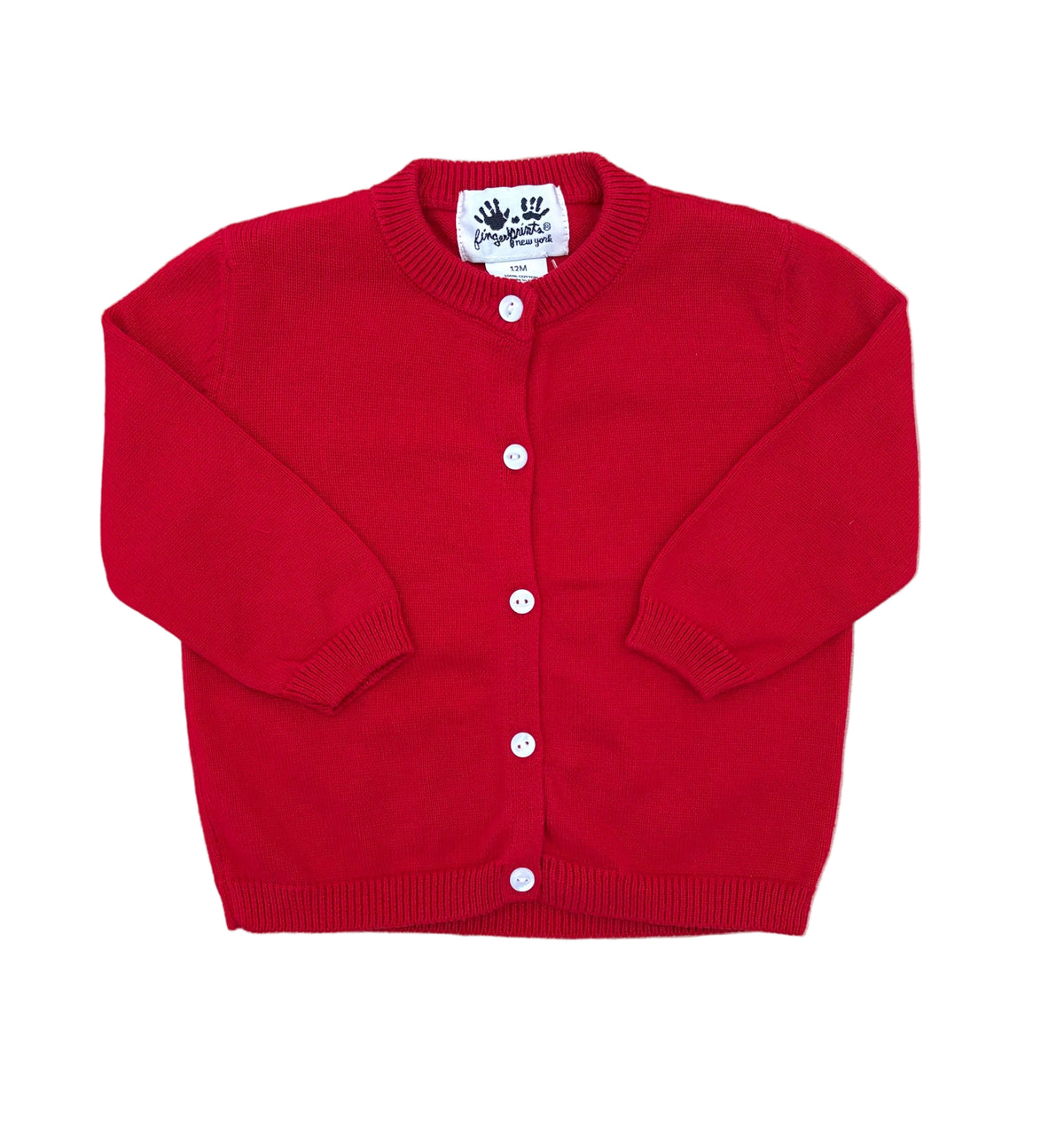 Red Cardigan Sweater
